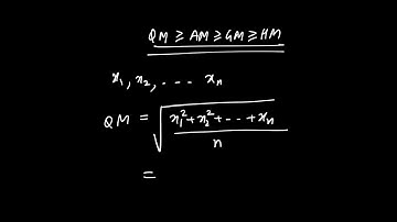 072_Generalising arithmetic mean, geometric mean, harmonic mean and quadratic mean