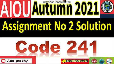 AIOU Code 241 Solved Assignment No.2 Autumn 2021 | General Home Economics |Level: Matric | ⏩Download