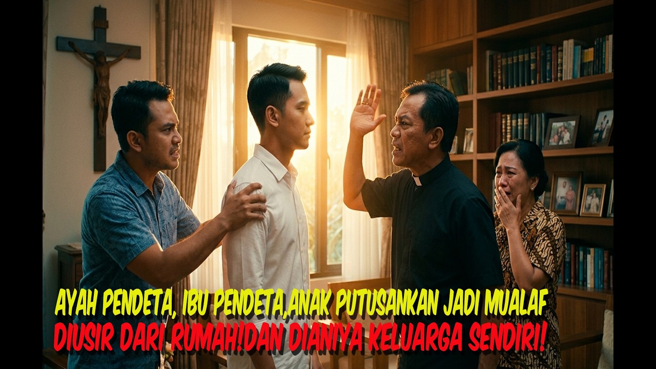 AYAH PENDETA,IBU PENDETA,ANAK PUTUSANKAN JADI MUALAF DIUSIR DARI RUMAH!DAN DIANIYA KELUARGA SENDIRI!