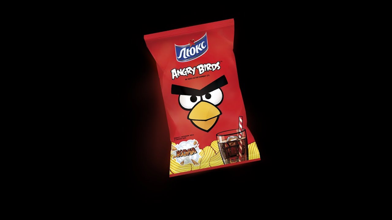 Обзор: Чипсы люкс angry birds с Coca-Cola - YouTube
