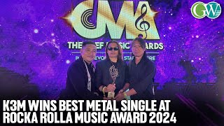 NLs MASH METAL BAND K3M WINS BEST REGIONAL ENGLISH ROCK SONG AT CLEF MUSIC AWARDS 2025