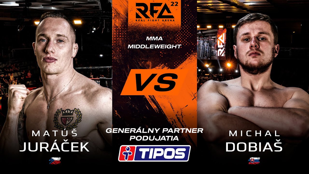 Matúš ''Slavista'' JURÁČEK VS Michal ''Šaman'' DOBIÁŠ (MMA) | RFA 22 TRENČÍN
