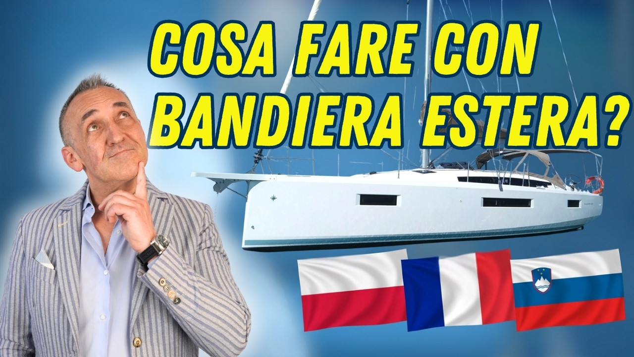 ⁣BARCA con BANDIERA ESTERA: Le nuove regole