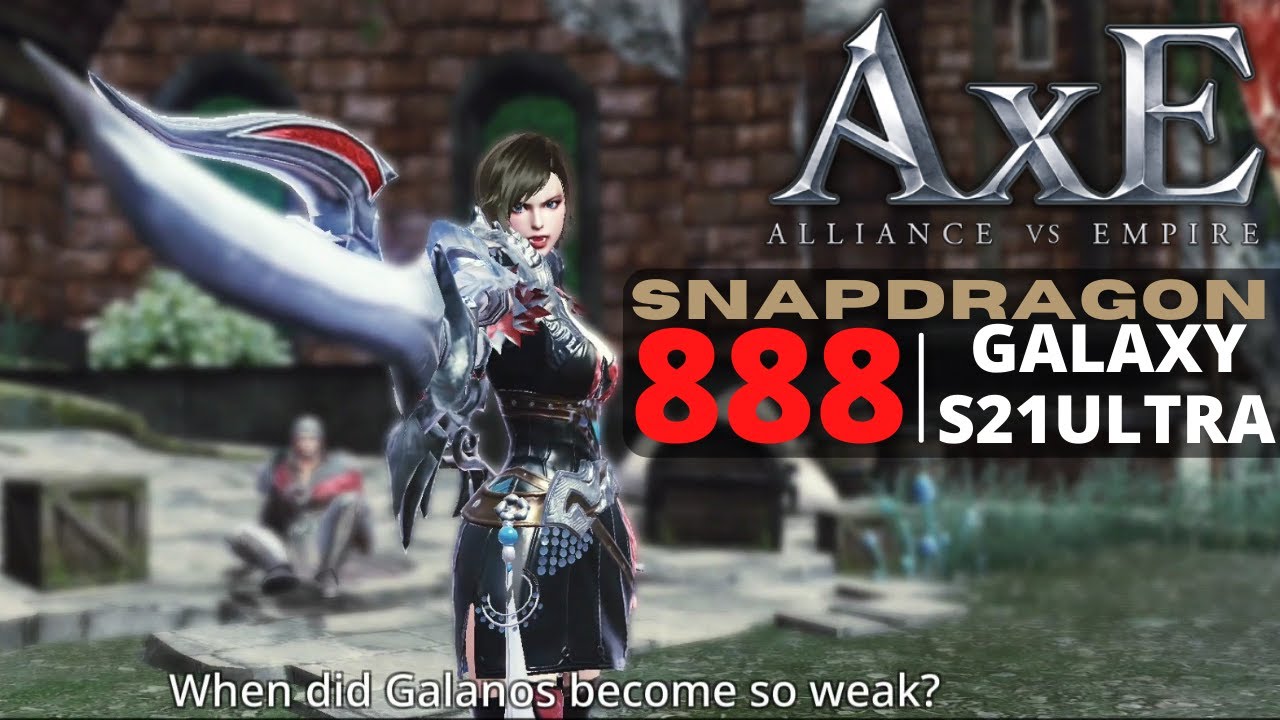 AxE: Alliance vs Empire | MMORPG | Android Gameplay | Galaxy S21 Ultra 16/512 Snapdragon 888 | MS