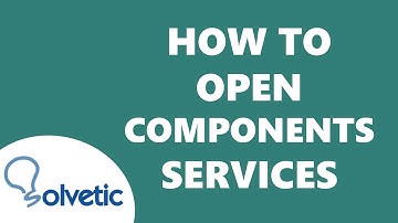 How to OPEN COMPONENT SERVICES ✅✅