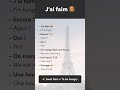 J’ai faim 🍽️ | Learn French (A1-A2)