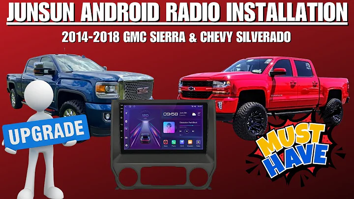 2014-2018 GMC Sierra & Chevy Silverado: Step-by-Step Junsun Android Radio Installation Guide!