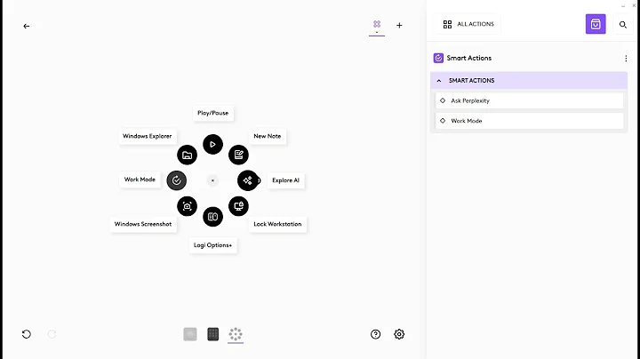 How to use Smart Actions with MX Master 4 using Actions Ring