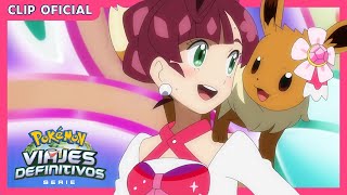 La actuación de Chloe en el concurso | Serie Viajes Definitivos Pokémon | Clip oficial