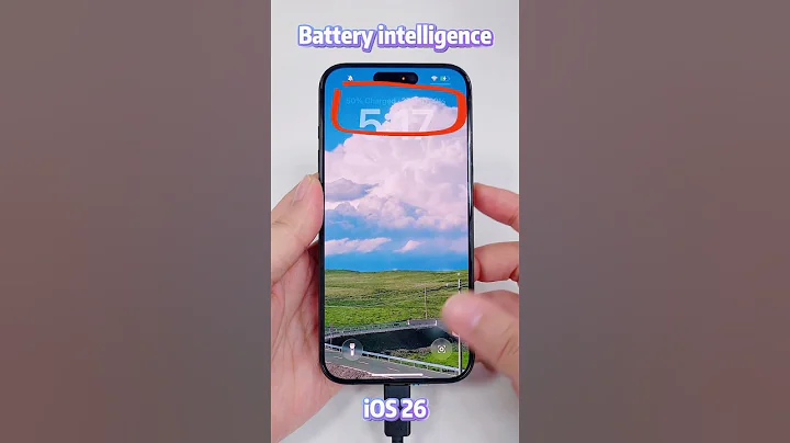 iOS 26 lets you know estimated charging time!! 🔋 Know your exact iPhone Battery charge time! #shorts