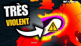 A VIOLENT Thursday Awaits France... Stay Very Alert! ⚠️