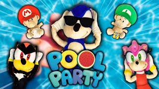 Sonic’s Pool Party!  CES Movie