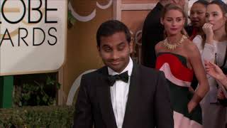 Aziz Ansari Fashion - Golden Globes 2016