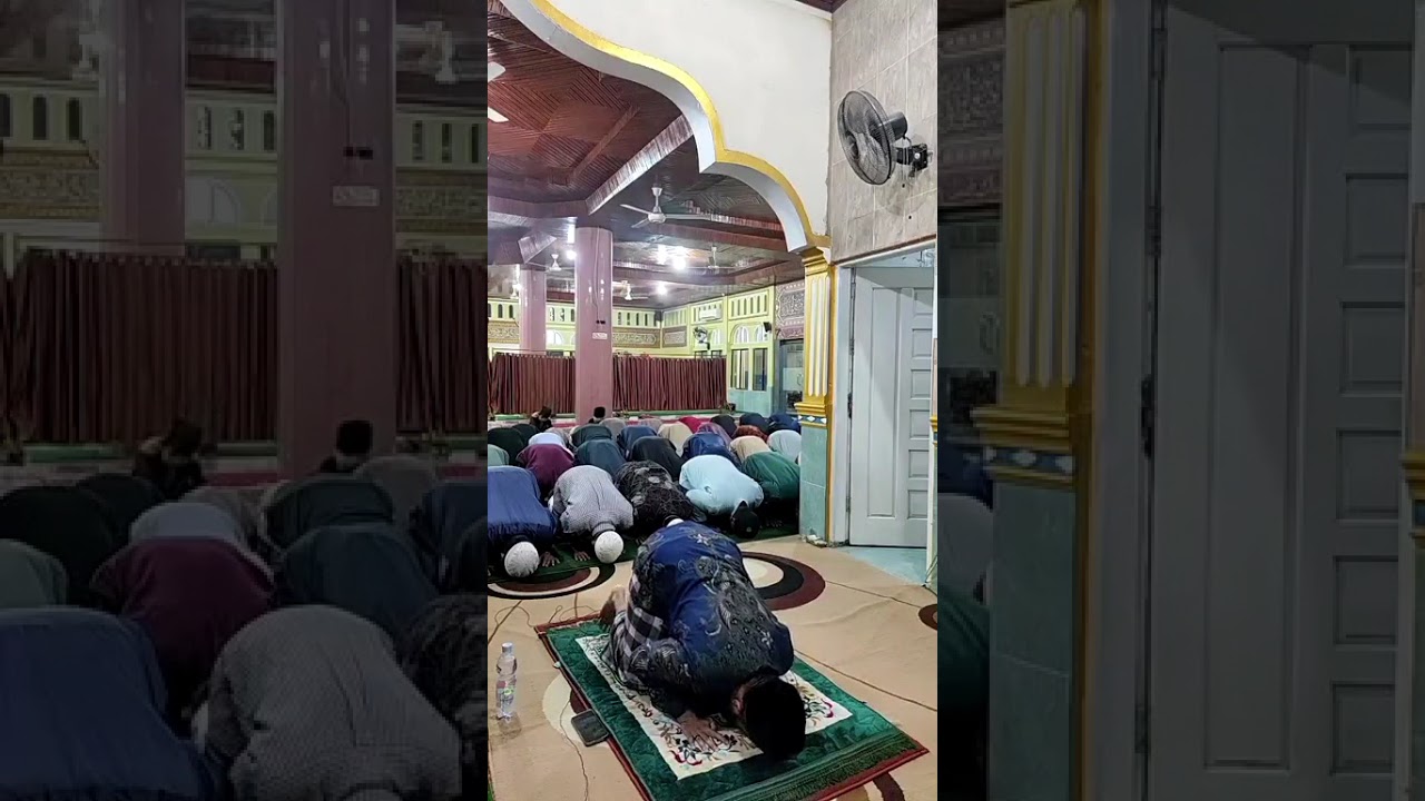 Pelaksanaan Sholat Tarawih 8 Rakaat dan Witir 3 Rakaat ✨