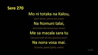 FMHB - Sere 270 - (Sere ni curu mai) Mo Ni Totaka  Na Kalou Lyrics