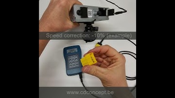 Digital tachograph calibration without a workshop card using  the CD400 and CD422