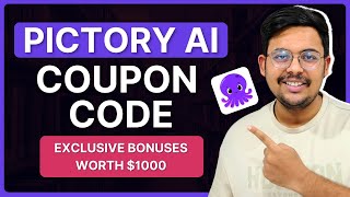 Pictory AI Coupon Code - Biggest Discount + Bonuses Worth $1000