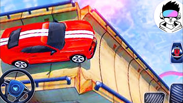 Impossible Vertical Ramp Simulator 3D - Gt Car Stunts Mega Tracks Racing - Android Gameplay