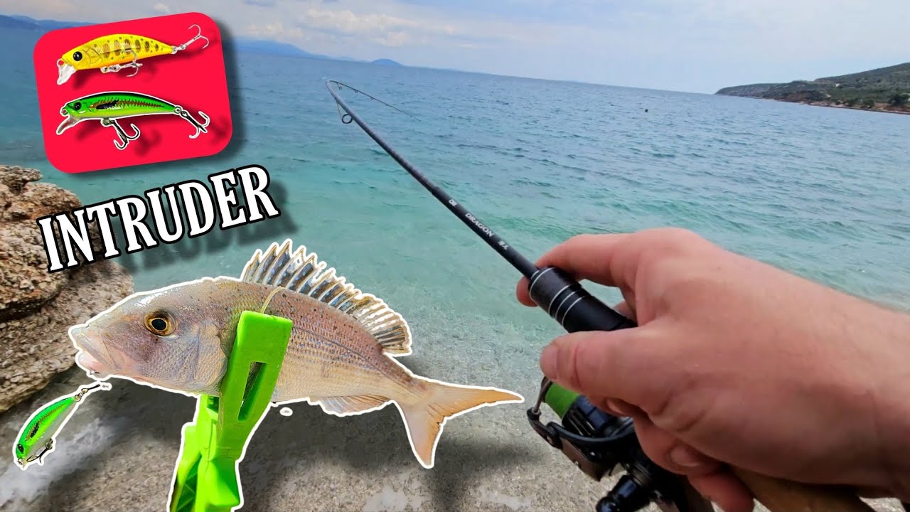 ΒΓΗΚΑΝ τα ΨΑΡΙΑ ΕΞΩ | ΚΑΙΡΟΣ ΓΙΑ Light Rock Fishing ✔️ Intruder Lrf Minnow 🐠