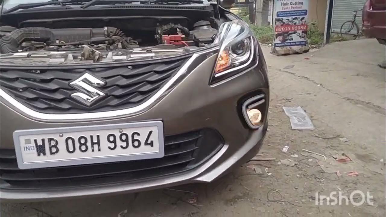 Baleno fog led light YouTube