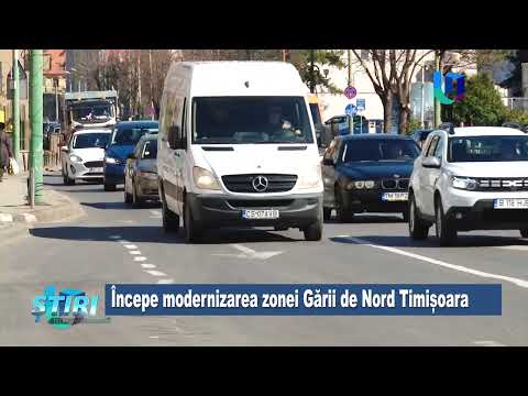 Începe modernizarea zonei Gării de Nord Timișoara