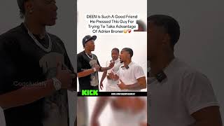 Famous DEEN Is Such A Good Friend He Pressed This Guy For Trying To Take Advantage Of Adrien Broner😳❤️‍🩹 Net Worth