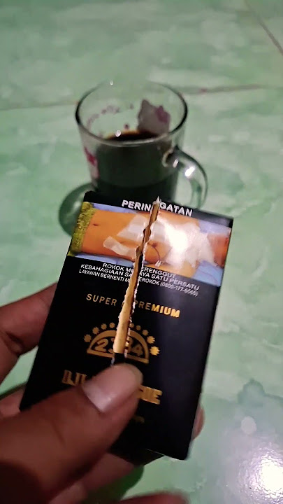 Baru rokok Dji Sam Soe refill (bungkus kertas shoft hitam)