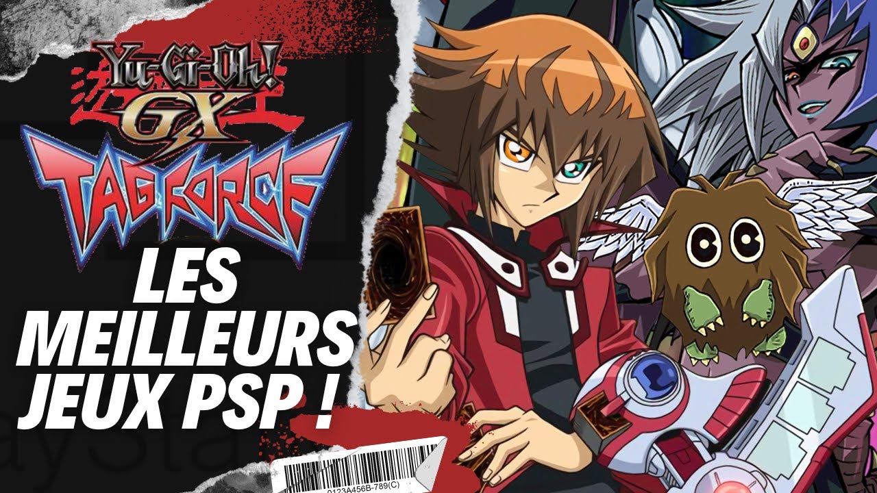 Jeu PSP Yu-Gi-Oh! GX Tag Force, PAL, Boîte Italienne, PEGI 3, état Correct