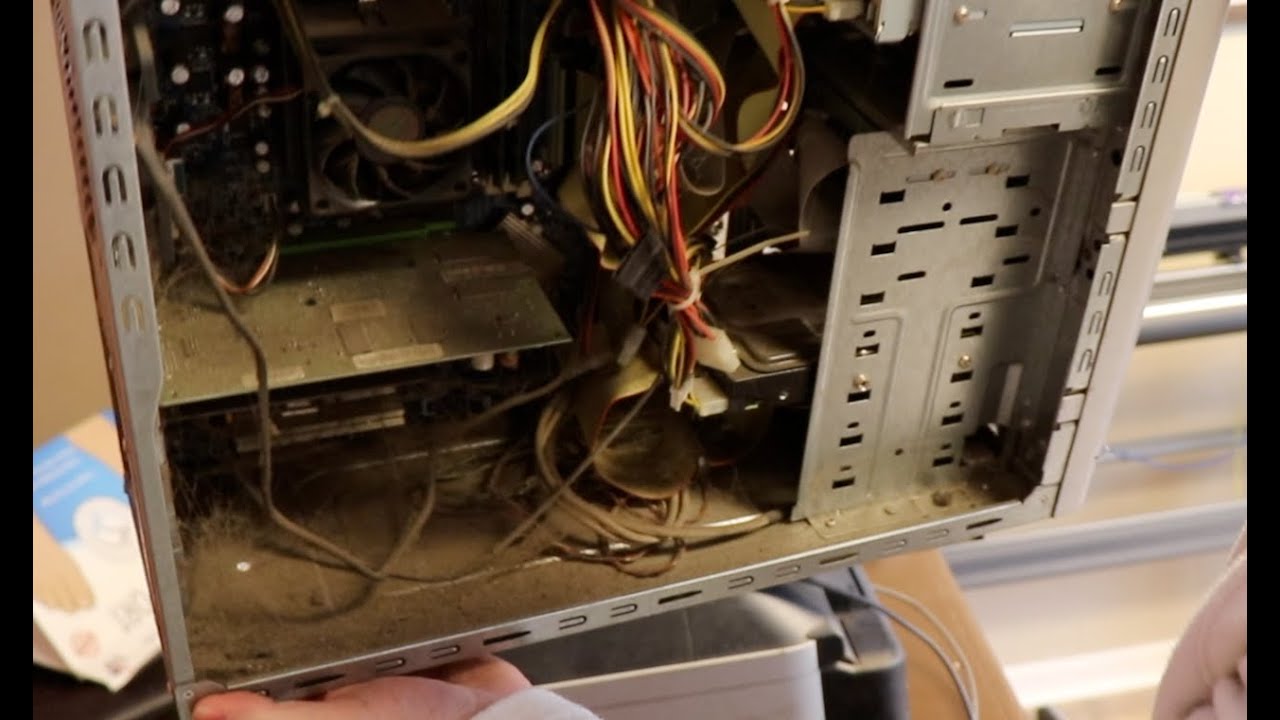 The Dirtiest Computer I've Ever Seen - YouTube