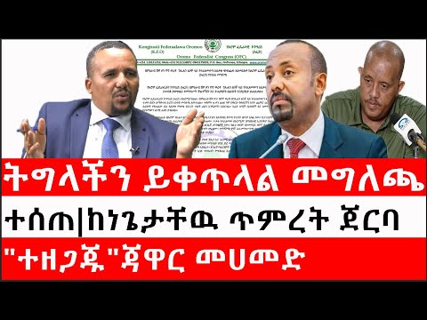 Ethiopia ሰበር ዜና የኢትዮታይምስ የዕለቱ ዜና ትግላችን ይቀጥላል መግለጫ ተሰጠ ተዘጋጁ ጃዋር መሀመድ ከነጌታቸዉ ጥምረት ጀርባ 