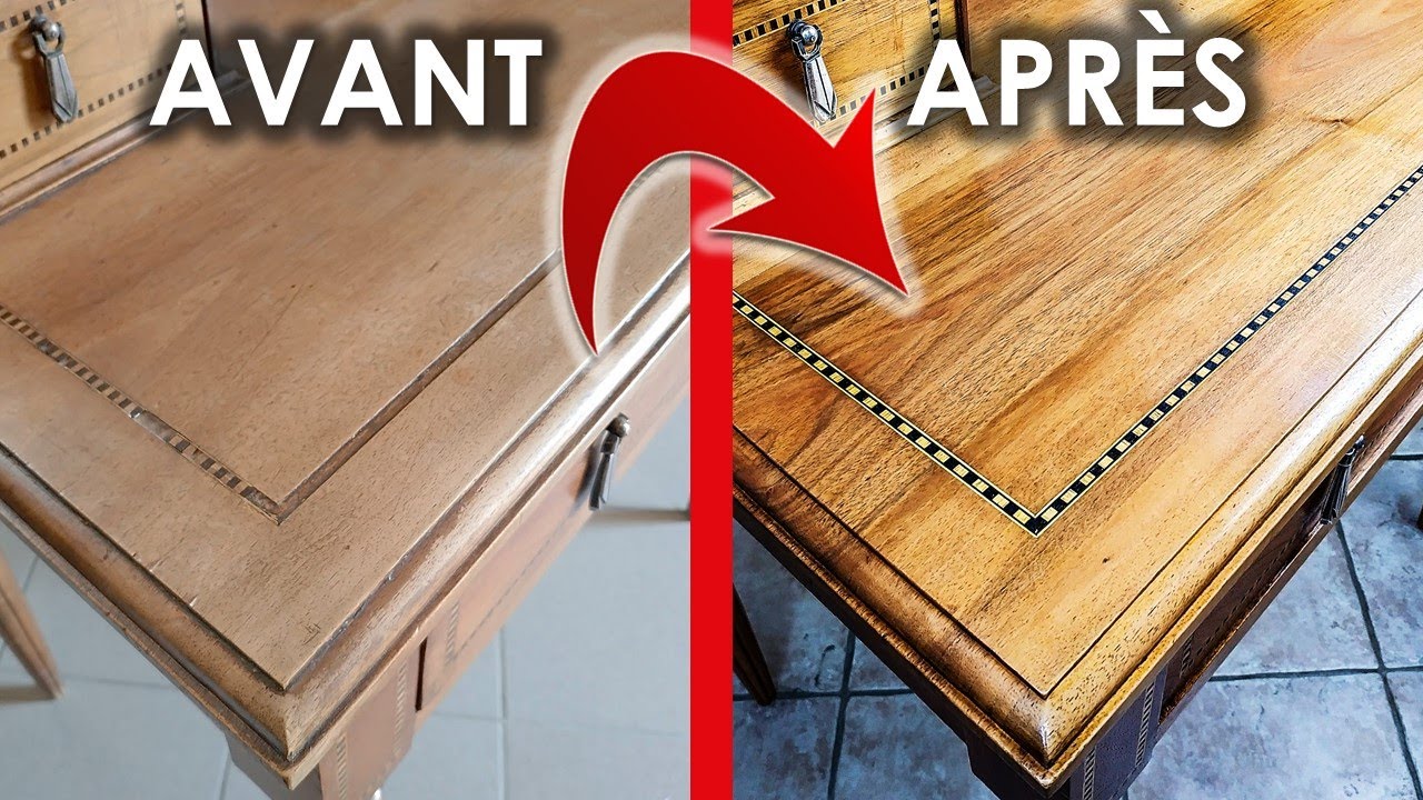 RESTAURATION d'un Bureau vieux de 150 ans !