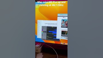 Mac Mini M2 Pro up and running at 4K/120Hz over HDMI