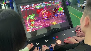 4 Players Upright Arcade Game Machine & Trackball Edition