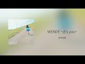사요나라, 이제 돌아보지 않아. 사랑했던 사람, 뒤쫓았던 꿈에게. SPYAIR - WENDY ~It's you~ [가사, 독음, 해석]