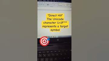Target Hit Symbol in MS Word Shortkeys || Computer tips and tricks #shorts #unicode