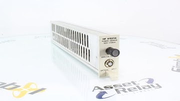 HP (Keysight, Agilent) 81531A Optical Power Sensor