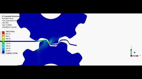 Ansys Workbench Metal Forming
