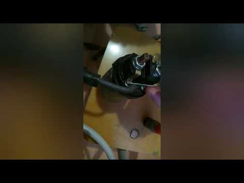 Залипло втягивающее, ремонт