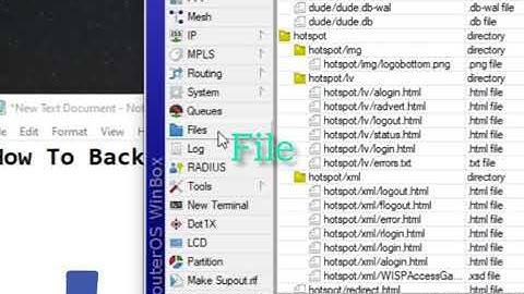 Mikrotik Backup Upload || & Restored ||