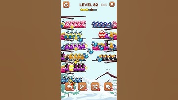 Bird Sort 2: Color Puzzle Level 82 #games #gaming #gameplay