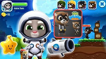 Talking Tom Splash Force - Astro Tom Android Gameplay