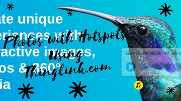 Photos With Hotspots-Using thinglink.com to Create Interactive Pictures