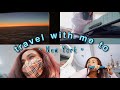 Travel with me to New York | pack w me, grwm, traveling | VLOGMAS DAY 21🎄