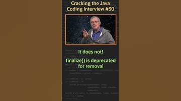 How does finalize() work?  - Cracking the Java Coding Interview