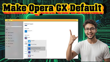 Hoe u uw standaardbrowser kunt wijzigen naar Opera GX - Snelle handleiding