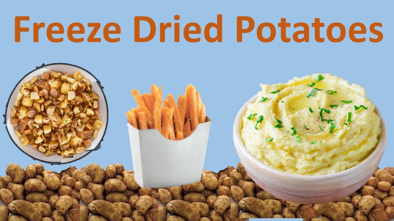 Freeze Dried Potatoes YouTube Freeze Dried Potatoes YouTube