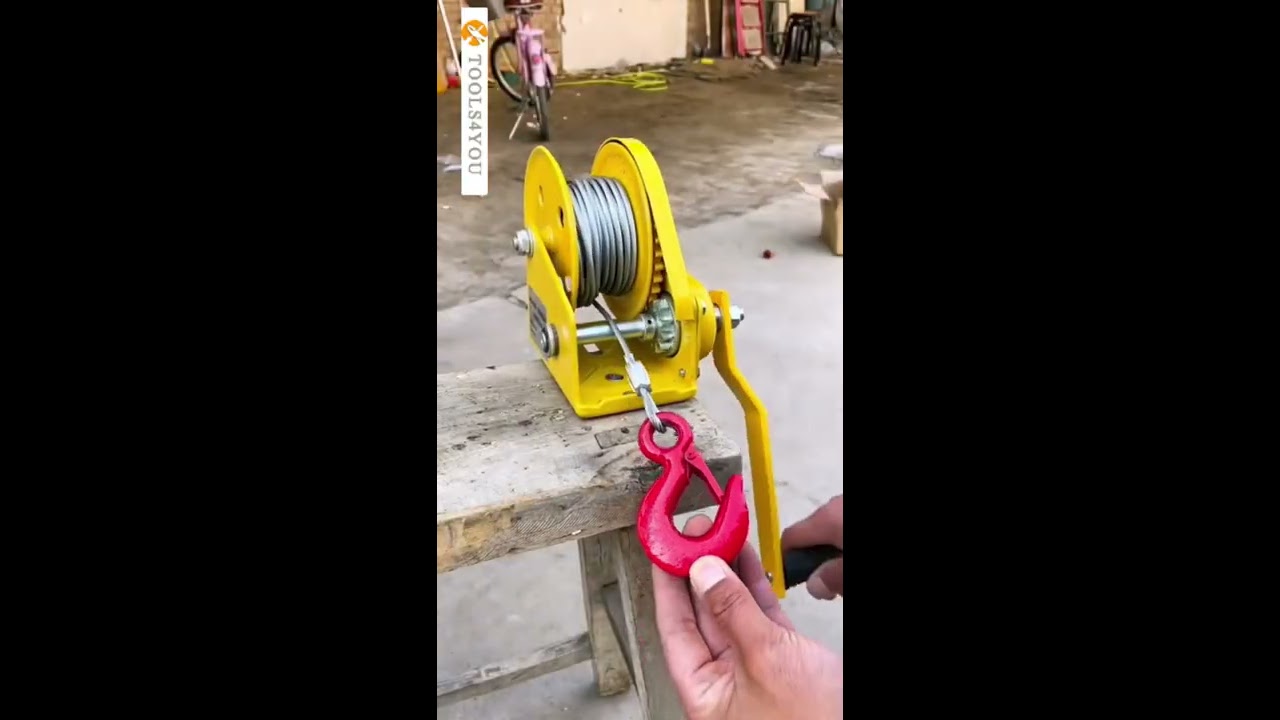 Manual Self Locking Winch