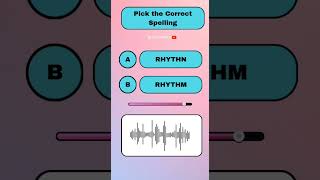 Guess the right Spelling|English Test|#quizmaster #short #shortsfeed  #challenge #viral screenshot 5