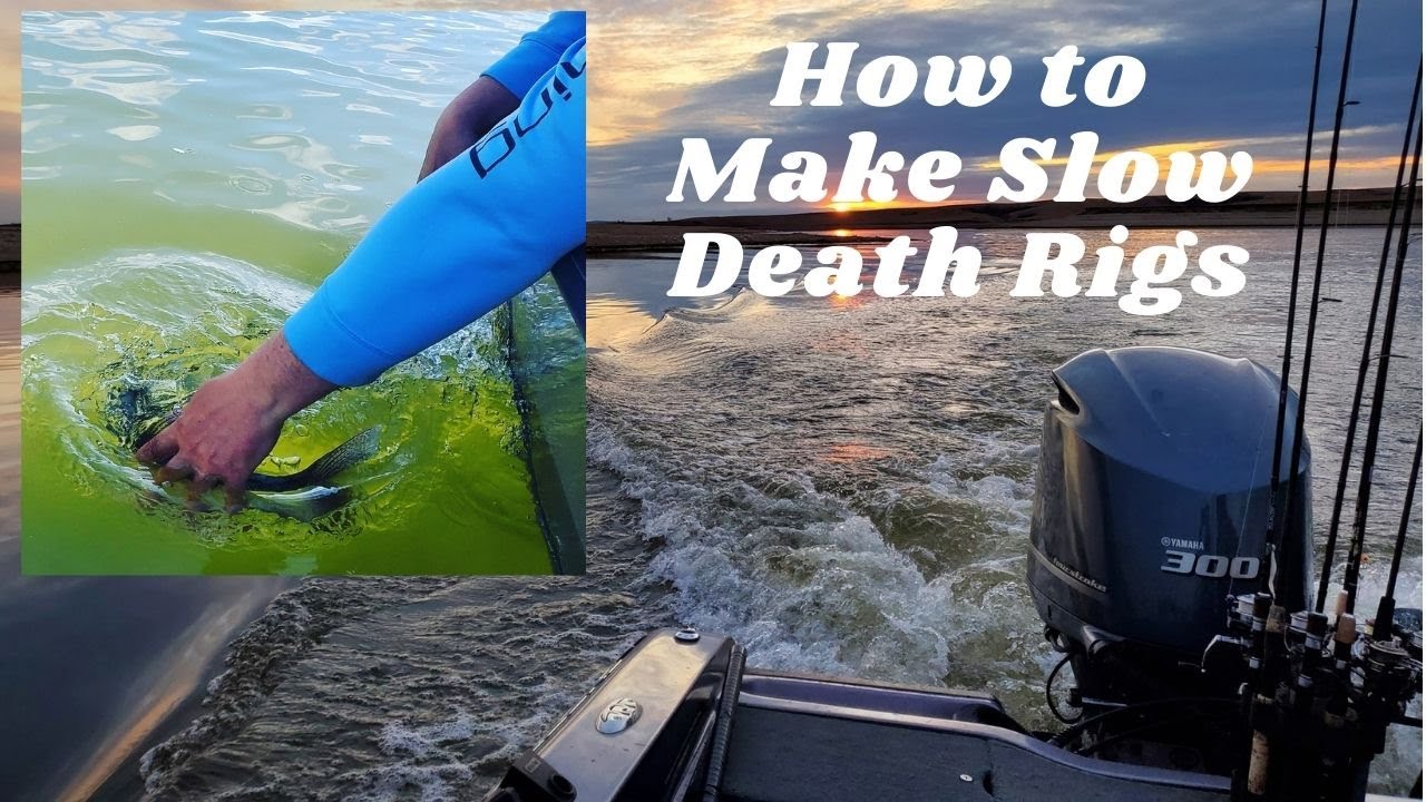 How to Make Slow Death Walleye Rigs - Plain with 3 beads and a