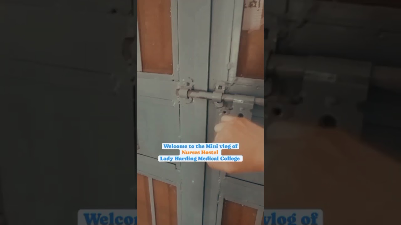 Nursing Hostel Tour,LHMC New Delhi।।Subscribe for more 